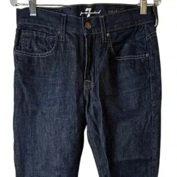 7 For All Mankind Men's Paxtyn Skinny Jeans Blue Size 29x31 Denim - Picture 2 of 8